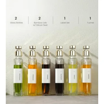 APT 1101 Glass Coffee Syrup Dispensers - Set of 2