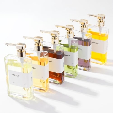 APT 1101 Glass Coffee Syrup Dispensers - Set of 2