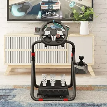 DIWANGUS Foldable Racing Wheel Stand for Logitech Devices