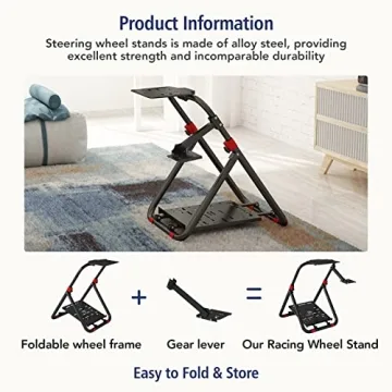 DIWANGUS Foldable Racing Wheel Stand for Logitech Devices