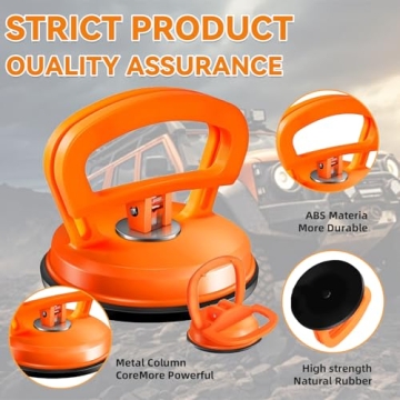 2025 Upgraded Car Dent Puller Kit - 3-Pack, Strong Suction for Easy Repairs