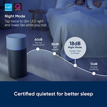 Blueair Air Purifier for Allergens & Odors in Small Rooms