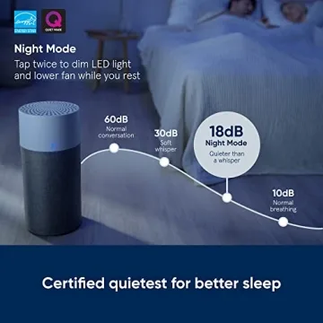 Blueair Air Purifier for Allergens & Odors in Small Rooms