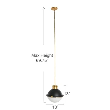 Robert Stevenson Cameron Ceiling Light - Elegant Modern Fixture
