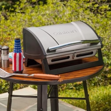 Cuisinart Portable Tabletop Grill for Camping, Compact & Powerful