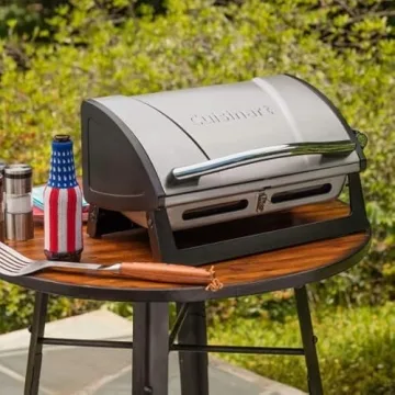 Cuisinart Portable Tabletop Grill for Camping, Compact & Powerful