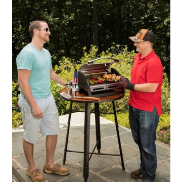 Cuisinart Portable Tabletop Grill for Camping, Compact & Powerful