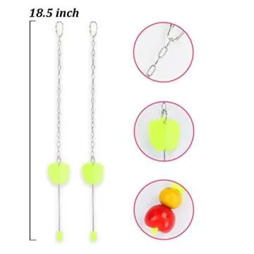 Lanermoon Chicken Toys 6pc Set for Hens Fun