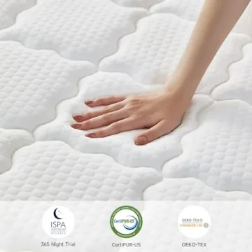 Netply 10 Inch Queen Hybrid Mattress - Sleep Better