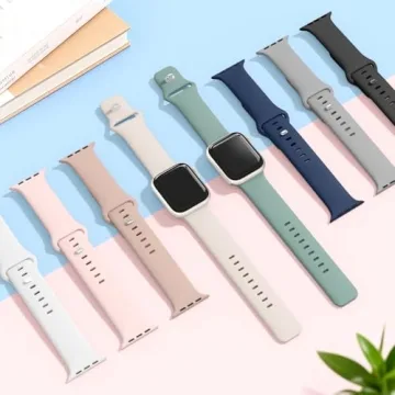 Versatile 10 Pack Sport Bands for Apple Watch Series 1-11