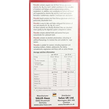 Salus Floradix Liquid Iron Formula 500Ml