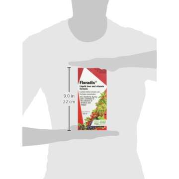 Salus Floradix Liquid Iron Formula 500Ml