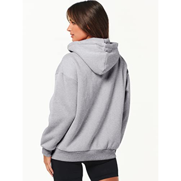 ANRABESS Women's Fleece Zip Up Hoodie Fall 2024 Cozy Outfit