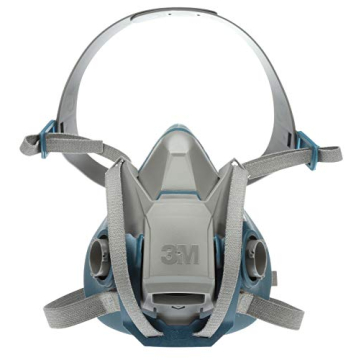 3M Rugged Comfort Quick Latch Half Facepiece Reusable Respirator 6503QL, NIOSH, Cool Flow Exhalation...
