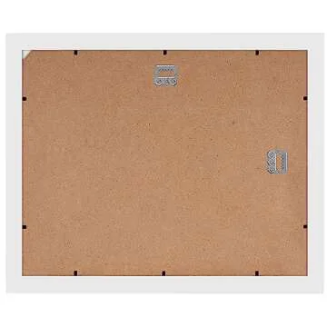 Americanflat 11x14 Diploma Frame with Shatter-Resistant Glass - Use as 8.5x11 Frame with Mat or 11x14 Frame without Mat - Legacy Collection - Thin Picture Frame for Wall Display - White