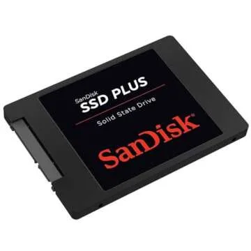 SanDisk SSD PLUS 240GB Internal SSD - SATA III 6 Gb/s, 2.5"/7mm, Up to 530 MB/s - SDSSDA-240G-G26