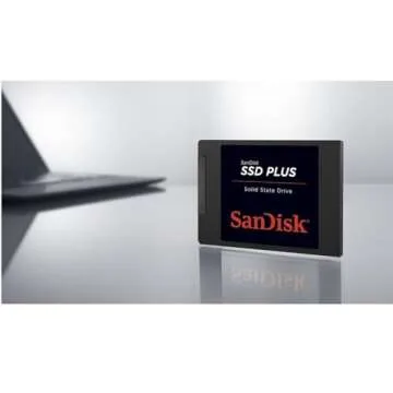 SanDisk SSD PLUS 240GB Internal SSD - SATA III 6 Gb/s, 2.5"/7mm, Up to 530 MB/s - SDSSDA-240G-G26