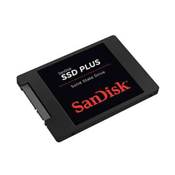 SanDisk SSD PLUS 240GB Internal SSD - SATA III 6 Gb/s, 2.5"/7mm, Up to 530 MB/s - SDSSDA-240G-G26