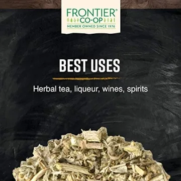 Frontier Co-op Organic Wormwood Herb for Culinary & Herbal Uses