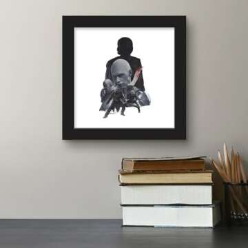 Trends International Gallery Pops Dune: Part Two - Feyd-Rautha Harkonnen Graphic Wall Art Wall Poster, 12.00" x 12.00", Black Frame Version