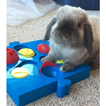 SPOT by Ethical Products Interactive Seek-A-Treat Flip 'N' Slide Dog Toy Puzzle | Dog Treat Reward Toy Connector Puzzle Improves Your Dog's IQ | Specially Designed for Training Treats