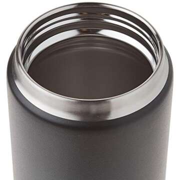 YETI Rambler 26 oz Bottle, Vacuum Insulated, Stainless Steel with TripleHaul Cap, Black