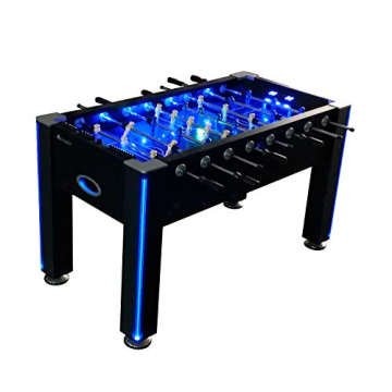 Atomic Azure Foosball Table with LED and Scoring