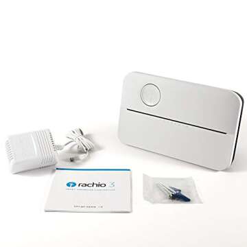 Rachio 3 WiFi Smart Lawn Sprinkler Controller, Works with Alexa, 8-Zone (Renewed)