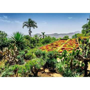 Ravensburger Puzzle 12000853, Beautiful Gardens - Botanischer Garten, Madeira - 1000 Teile Puzzle f?...