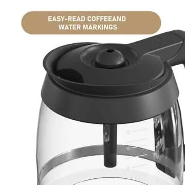 CE200 Glass Coffee Pot Replacement for Ninja Brewer