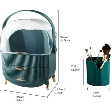 CANITORON Clear Makeup Storage Organizer