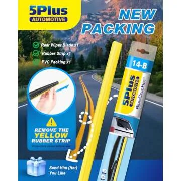 5 PLUS 14 Inch Rear Wiper Blade for Subaru and Honda