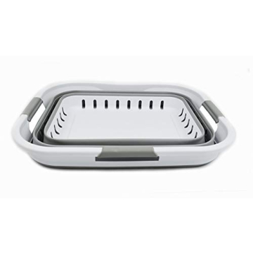 Space-Saving SAMMART 30L Collapsible Laundry Basket