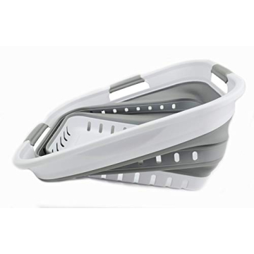 Space-Saving SAMMART 30L Collapsible Laundry Basket