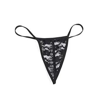 Women's Plus Size Lingerie Lace Babydoll Black Chemise Set Sleepwear XX-Large