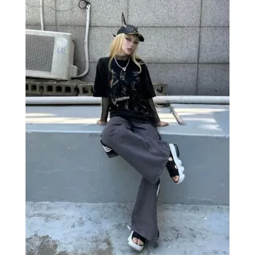 Stylish Aelfric Eden Doberman Graphic Oversized T-Shirt