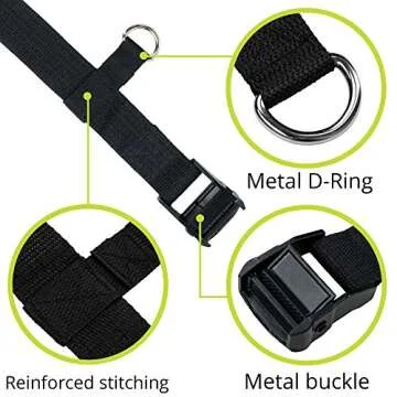 VolkGo Car Seat Travel Strap – Car Seat Travel Belt to Convert Car Seat and Carry-on Rolling Suitcase into an Airport Car Seat Stroller