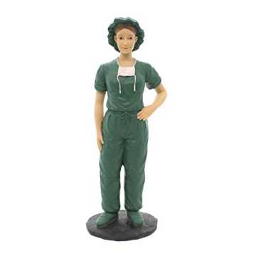 Professional Female Nurse Figurine - 8.5" Tall Gift