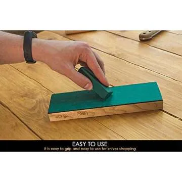 BeaverCraft Leather Strop Compound Knife Polishing Compound 2 OZ - Honing Compound Buffing Compound ...