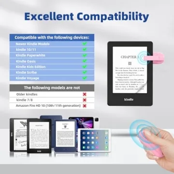 DATAFY Page Turner for Kindle - Hands-Free Reading Companion