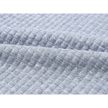 Yundobop Men's Plaid Jacquard Hoodie Stylish Comfort