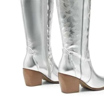 DREAM PAIRS Comfortable Cowboy Boots for Women