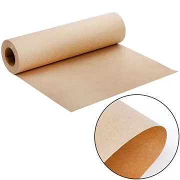 Jucoan 3 Pack12 Inch x 100 Ft Brown Kraft Paper Roll, Black Wrapping Paper, White Craft Paper for Packing, Gift Wrapping, Shipping, Arts Easel, Flooring Covering, Biodegradable Recycled