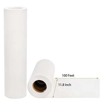 Jucoan 3 Pack12 Inch x 100 Ft Brown Kraft Paper Roll, Black Wrapping Paper, White Craft Paper for Packing, Gift Wrapping, Shipping, Arts Easel, Flooring Covering, Biodegradable Recycled