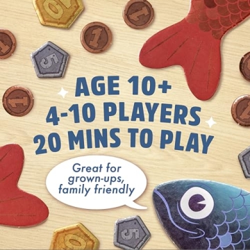 Sounds Fishy Board Game | Fun Family Game for Ages 10+
