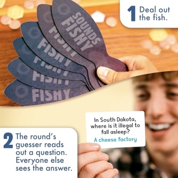 Sounds Fishy Board Game | Fun Family Game for Ages 10+