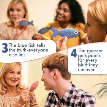 Sounds Fishy Board Game | Fun Family Game for Ages 10+