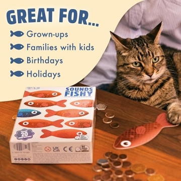Sounds Fishy Board Game | Fun Family Game for Ages 10+
