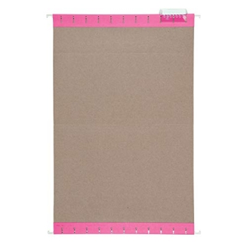 Amazon Basics Pink Hanging File Folders 25-Pack for Organization