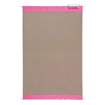 Amazon Basics Pink Hanging File Folders 25-Pack for Organization